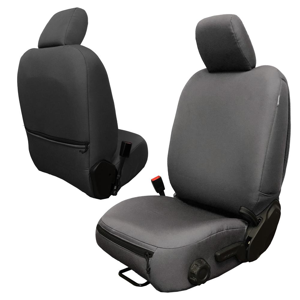 Toyota Tacoma with Razorback tactical MOLLE seat covers